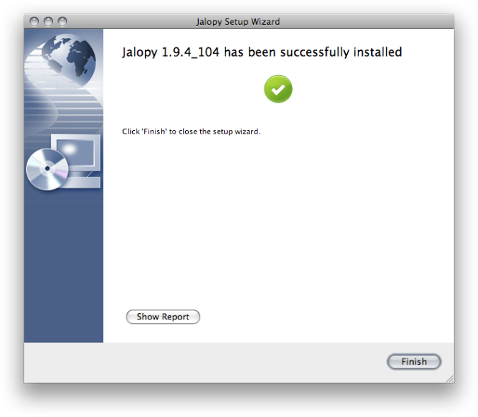 Finish Screen