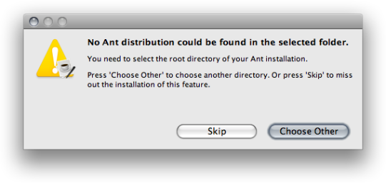Installation Directory Verification Failed